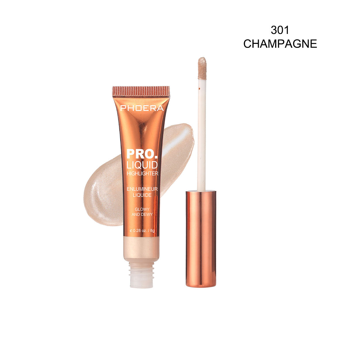 PHOERA Pro Glow Liquid Highlighter Wand