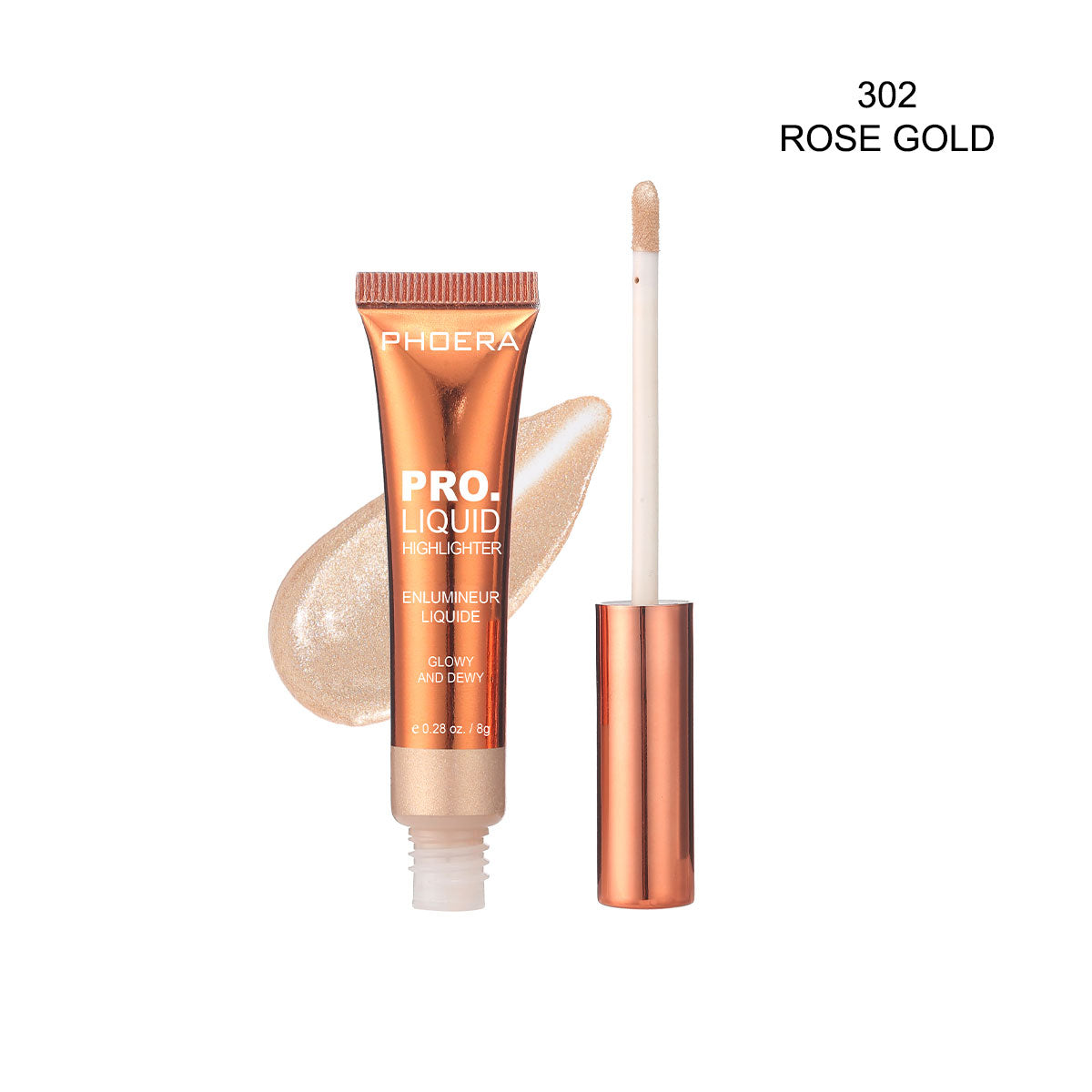 PHOERA Pro Glow Liquid Highlighter Wand