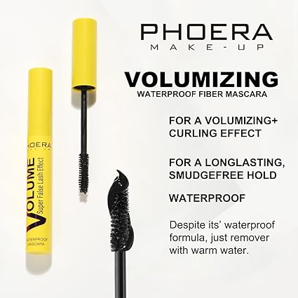 PHOERA Volumizing Waterproof Fiber Mascara