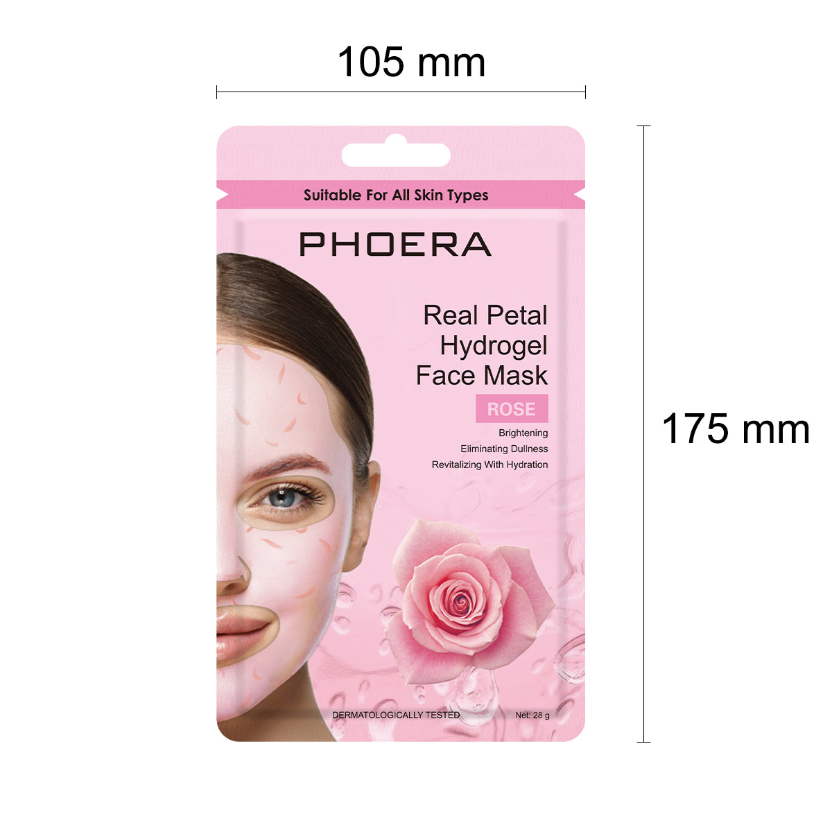 PHOERA Real Petal Hydrogel Face Sheet Mask