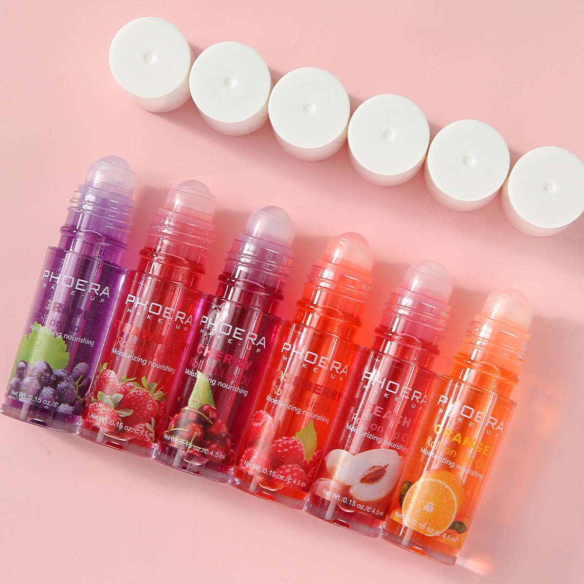 PHOERA Moisturizing Roll On Lip Oil