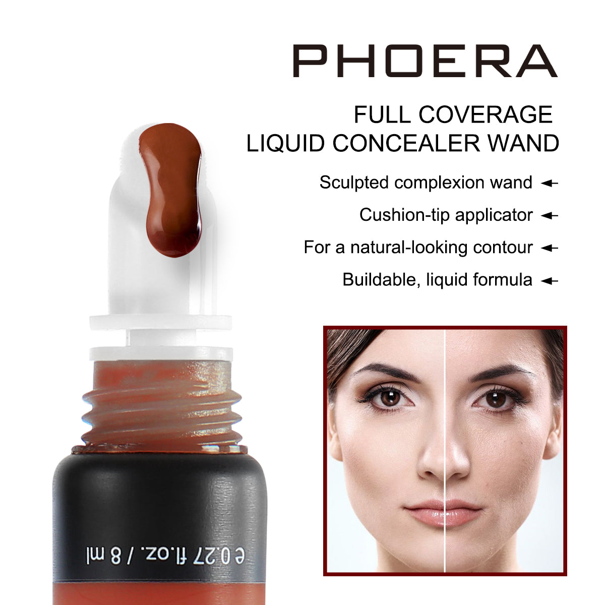 PHOERA Pro Liquid Concealer Corrector
