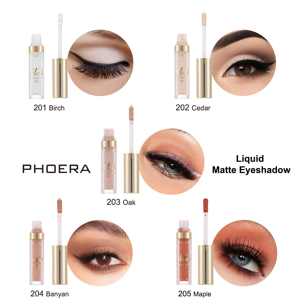 PHOERA Liquid Matte Eyeshadow