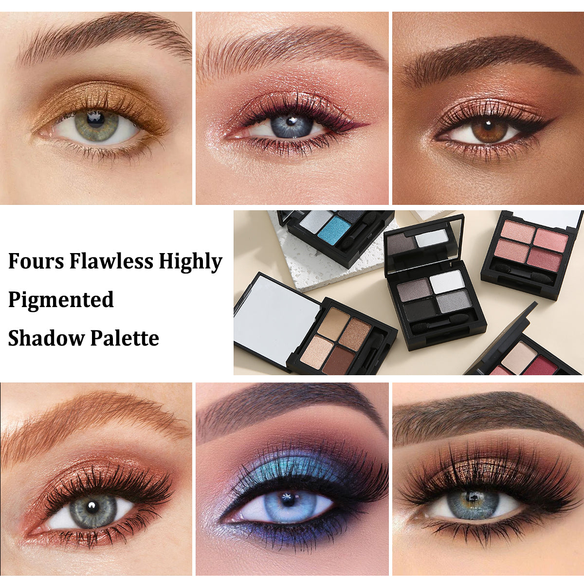 PHOERA Fours Flawless Highly Pigmented Shadow Palette
