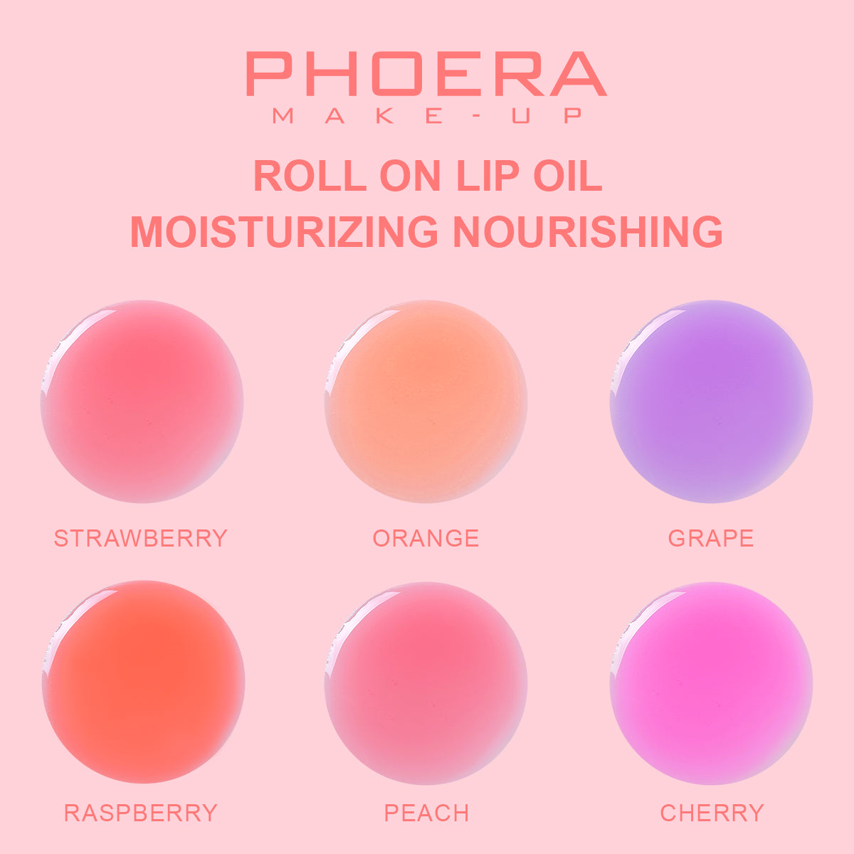 PHOERA Moisturizing Roll On Lip Oil