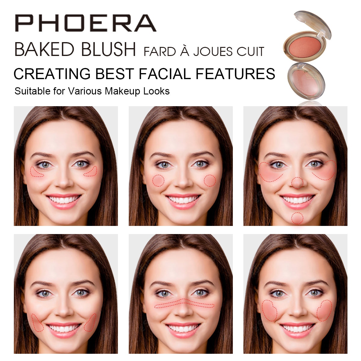 PHOERA Baked Blush