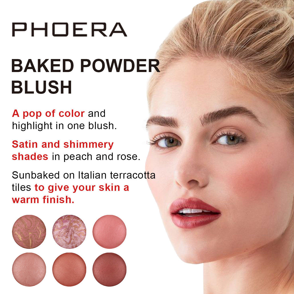 PHOERA Baked Blush