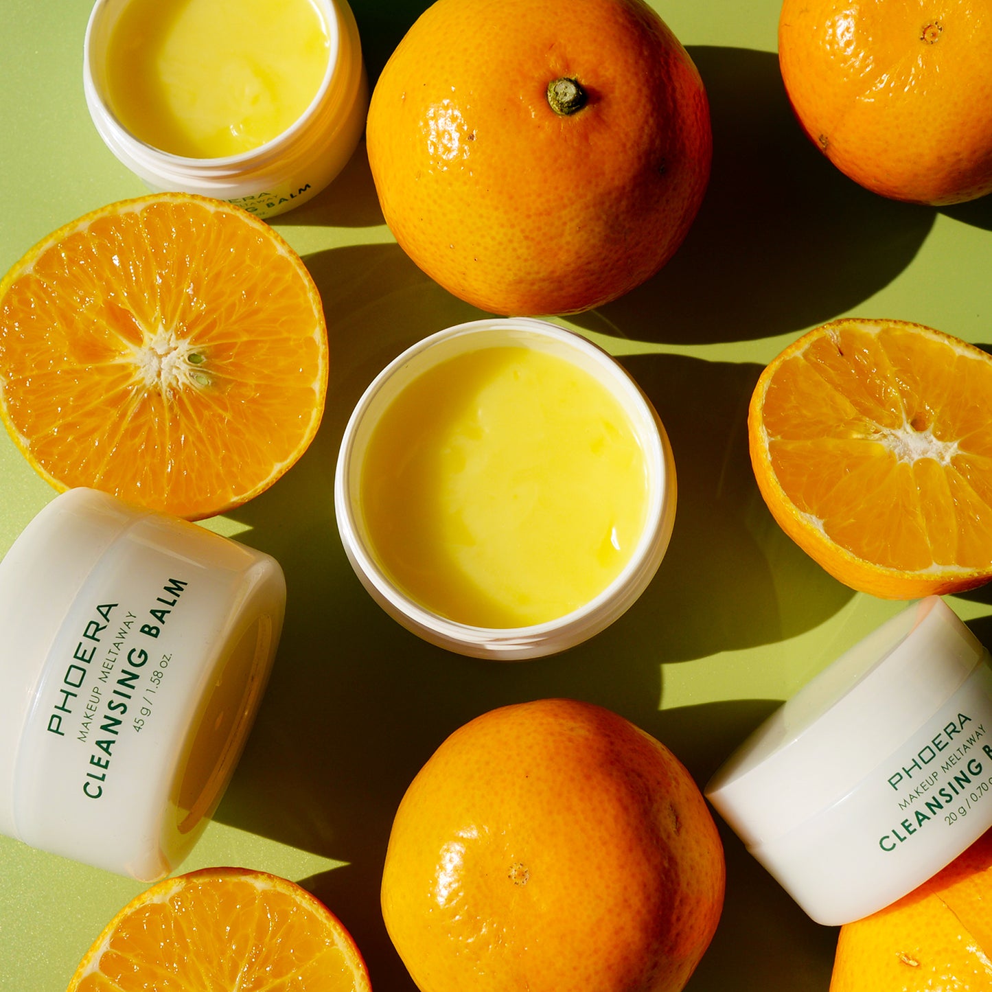 PHOERA Cleansing Balm with Sweet Orange Essential Oil