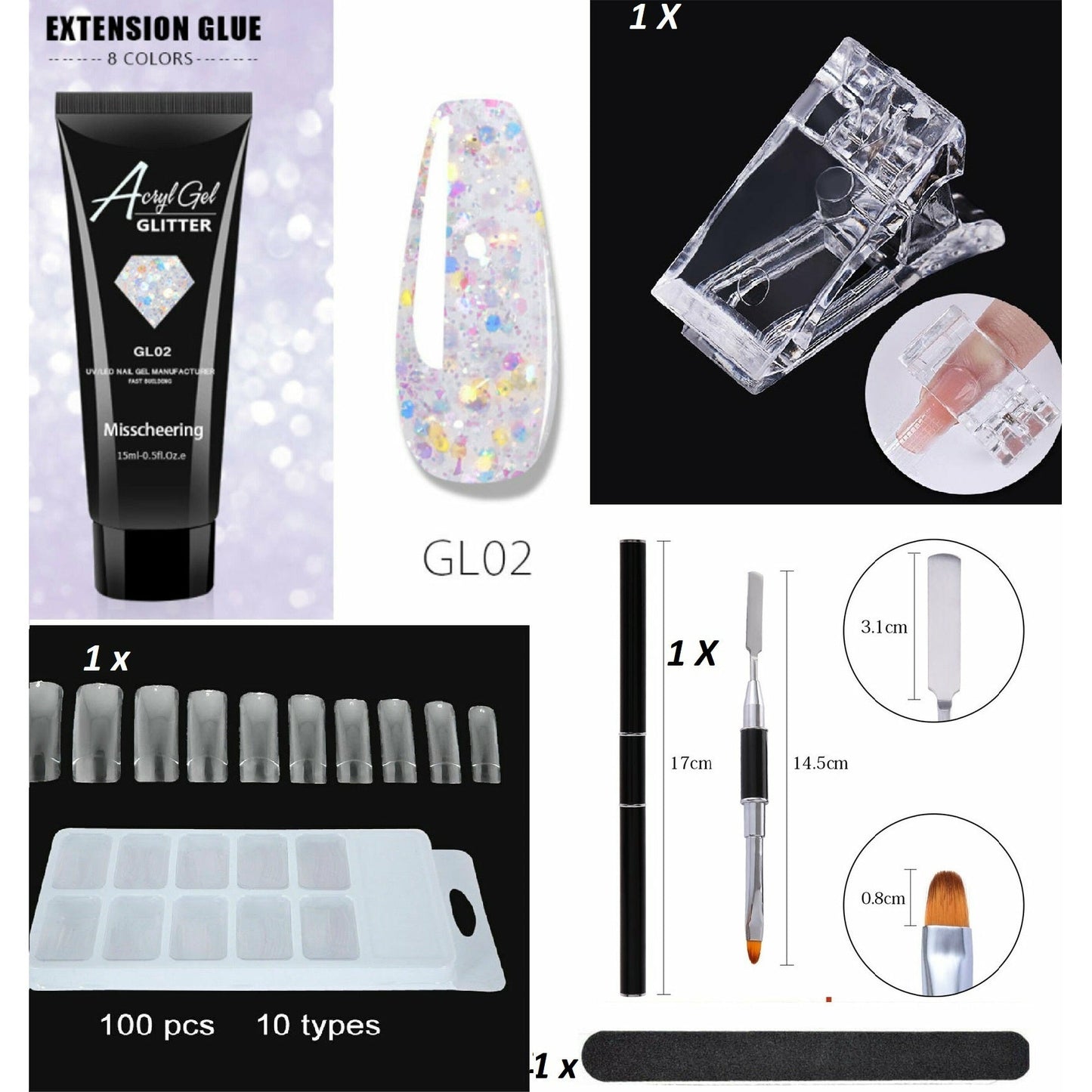 Poly Gel Kit