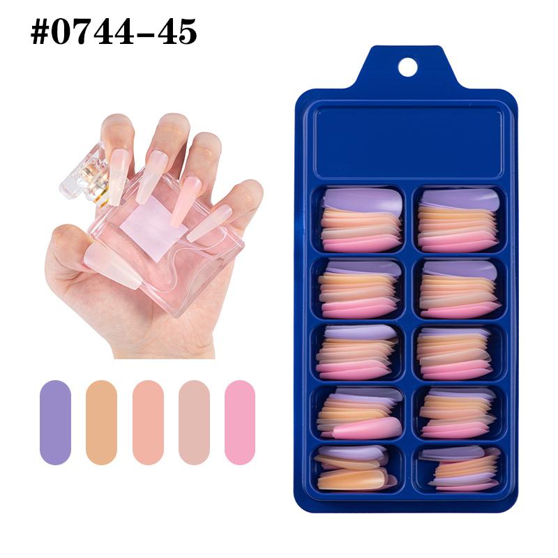 100 x Coffin Full Cover Nails