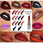 PHOERA® Super Stay Waterproof Matte Lipstick Long Lasting