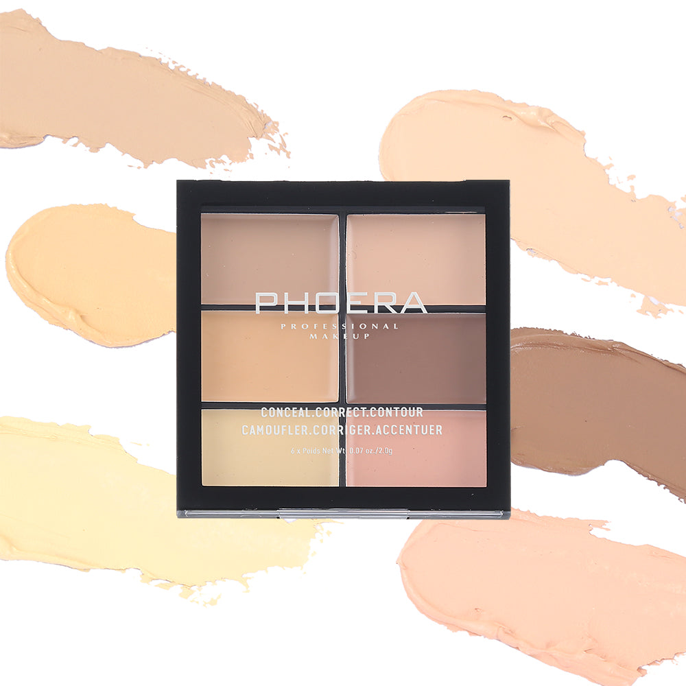 PHOERA Cream Concealer Correct Contour Palette