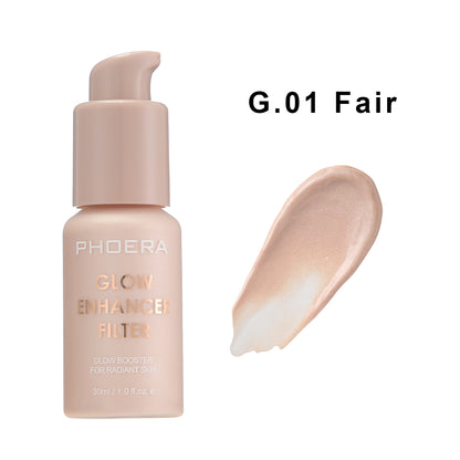 PHOERA Natural Glow Enhancer Filter Dewy Finish Illuminator