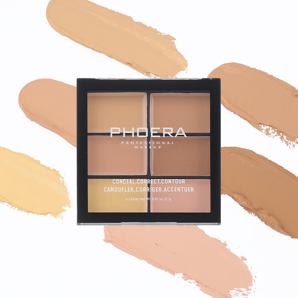 PHOERA Cream Concealer Correct Contour Palette