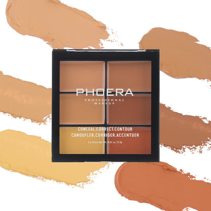 PHOERA Cream Concealer Correct Contour Palette