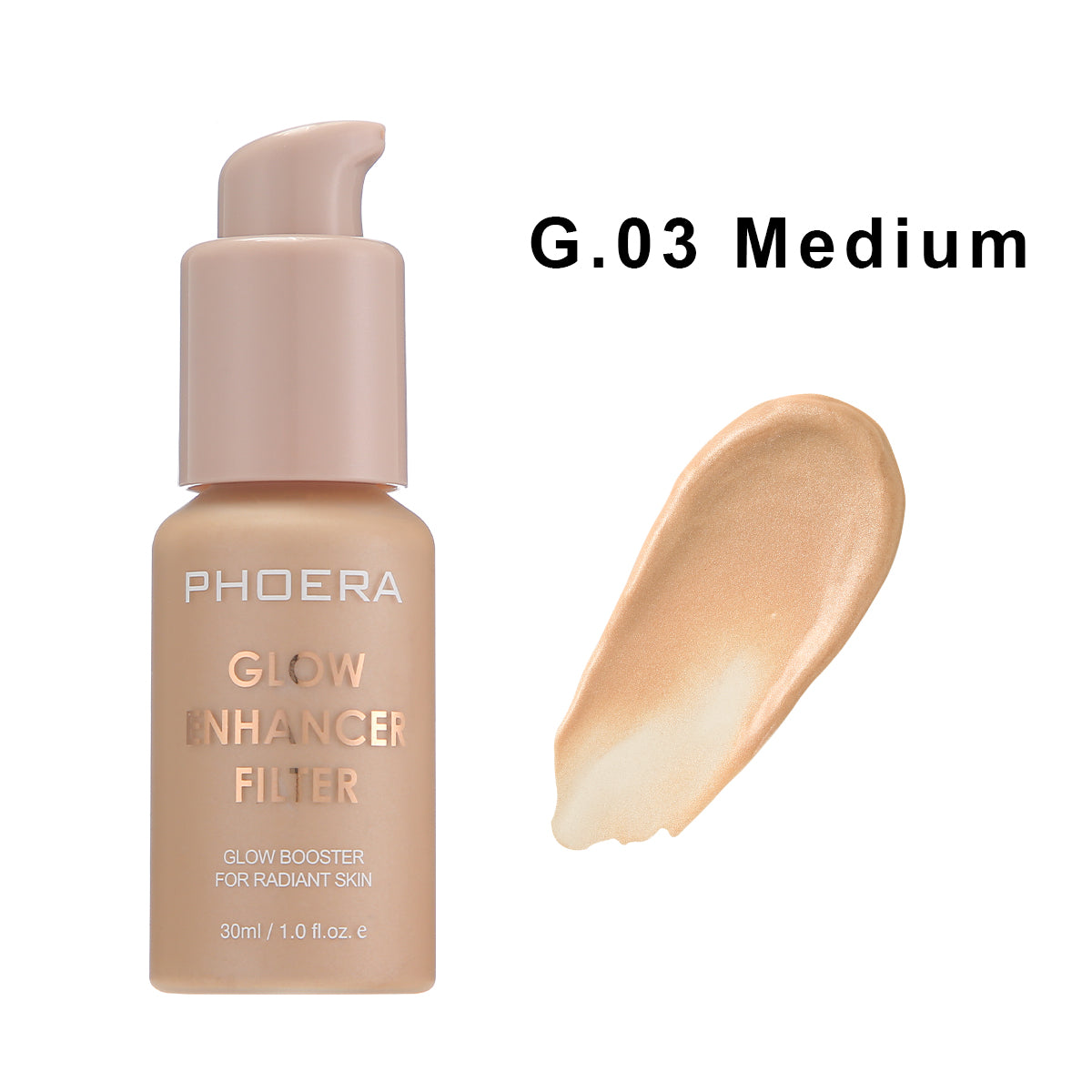 PHOERA Natural Glow Enhancer Filter Dewy Finish Illuminator