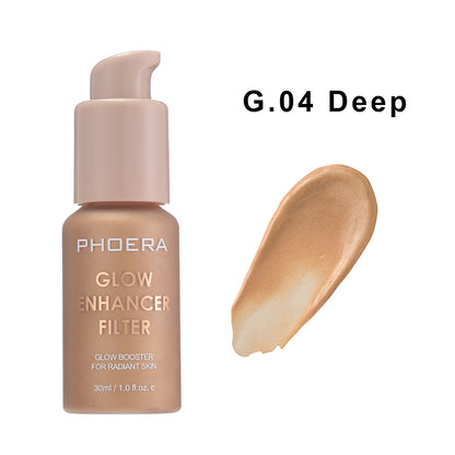 PHOERA Natural Glow Enhancer Filter Dewy Finish Illuminator
