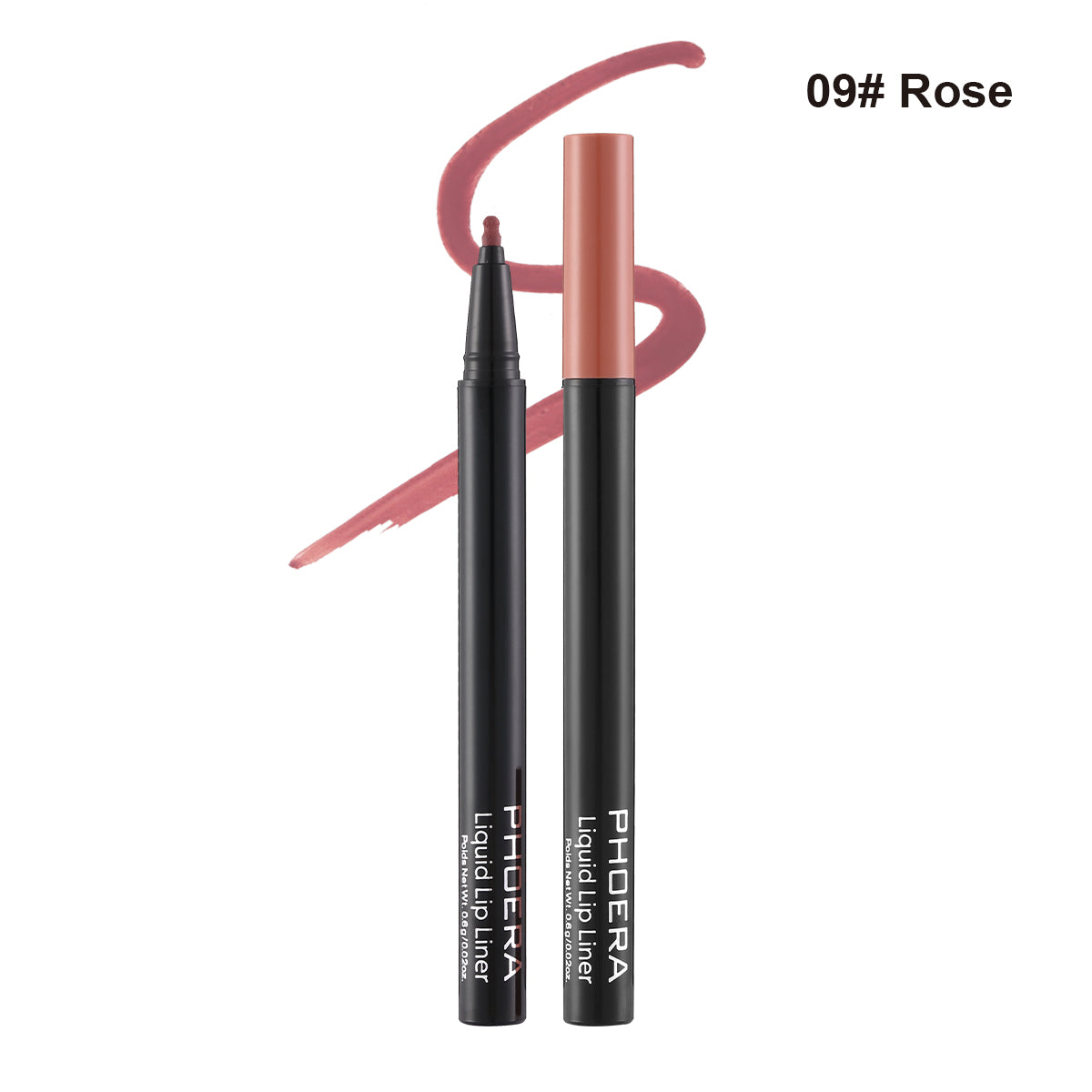 PHOERA Longwear Liquid Lip Liner – Matte Precision Tip for Lip Contour & Fill