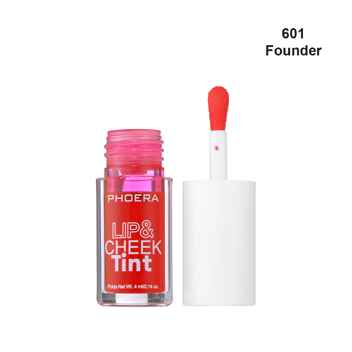 PHOERA Lip & Cheek Tint Stain Matte Liquid Blush Long Lasting Smudge Proof