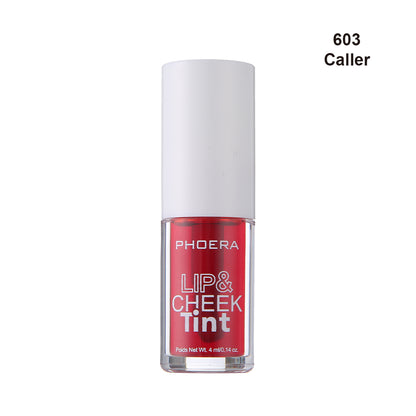 PHOERA Lip & Cheek Tint Stain Matte Liquid Blush Long Lasting Smudge Proof