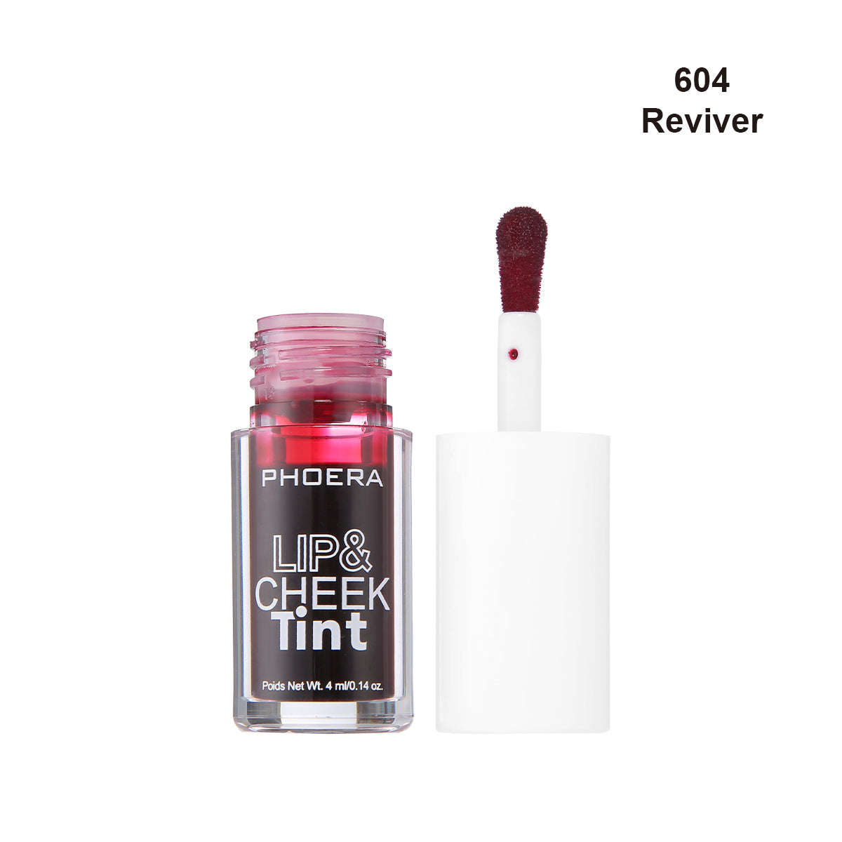 PHOERA Lip & Cheek Tint Stain Matte Liquid Blush Long Lasting Smudge Proof