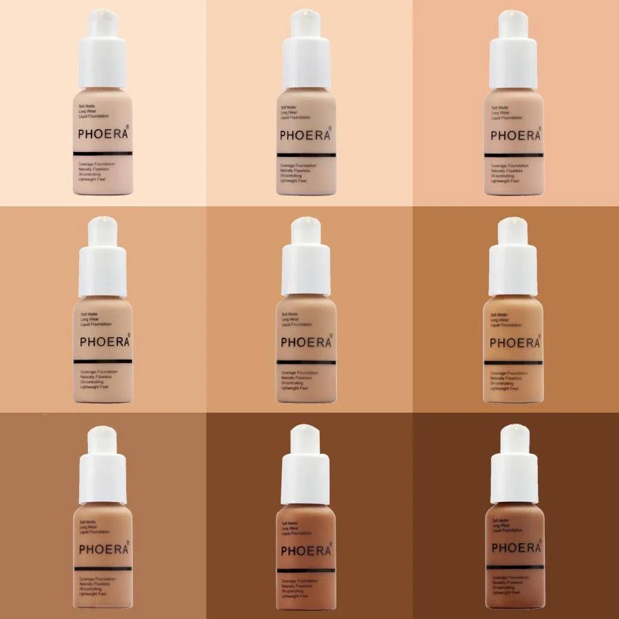 PHOERA® Full Coverage Soft Matte Foundation and Free Samples!