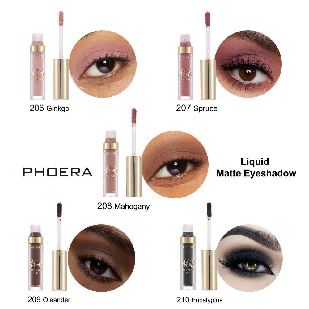 PHOERA Liquid Matte Eyeshadow
