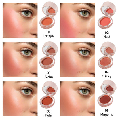 PHOERA Cream To Powder Blush Mud