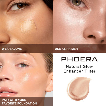 PHOERA Natural Glow Enhancer Filter Dewy Finish Illuminator