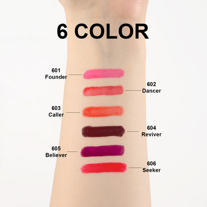 PHOERA Lip & Cheek Tint Stain Matte Liquid Blush Long Lasting Smudge Proof