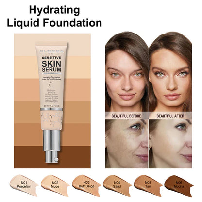 PHOERA  Skin Serum Hydrating Foundation with Hyaluronic acid