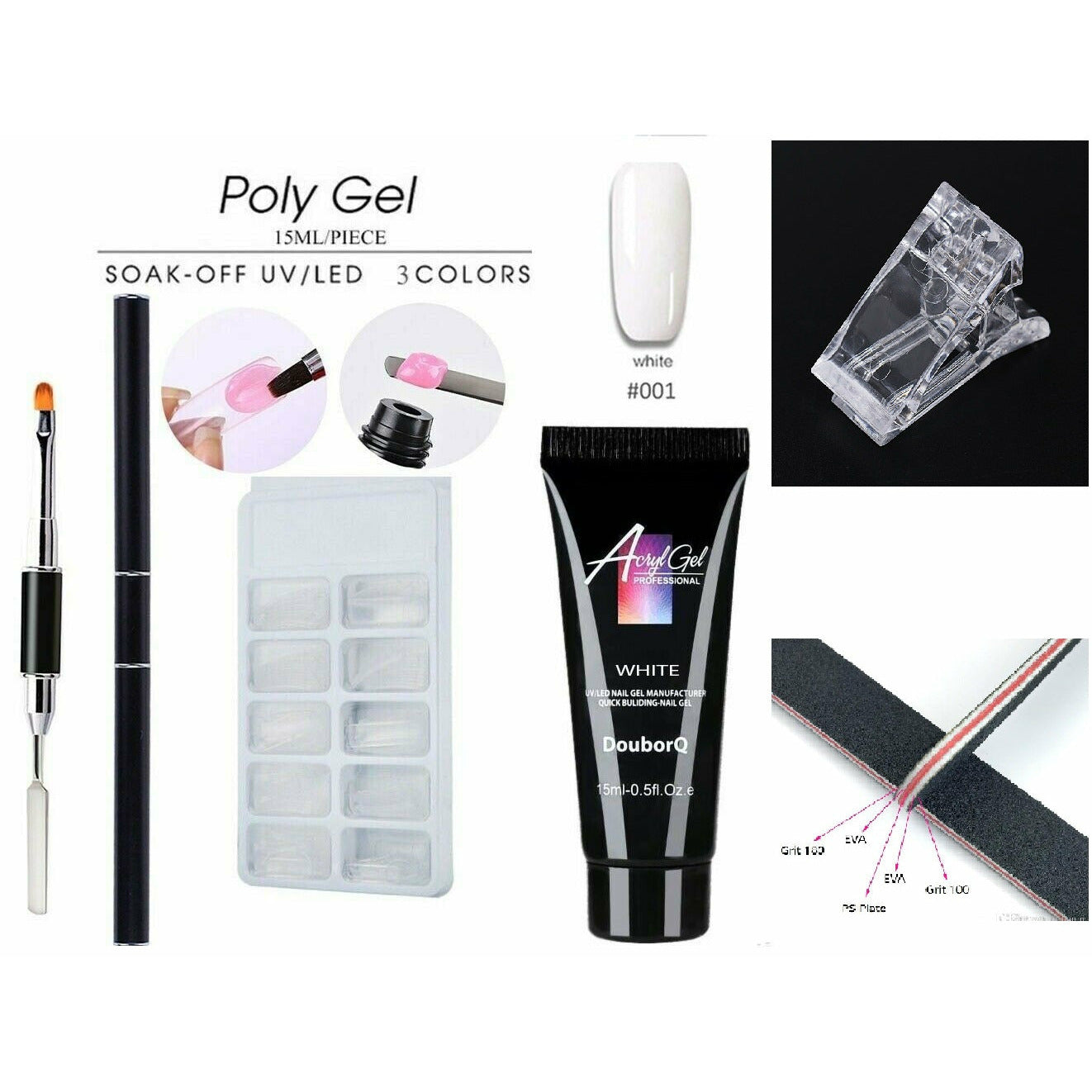 Nail Poly Gel Kit