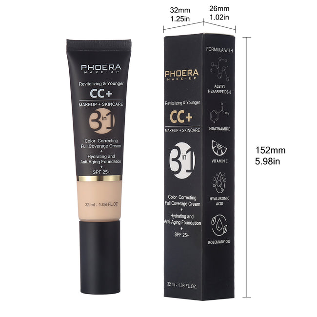 PHOERA Anti-Aging Color Correcting Cream Foundation 32ml