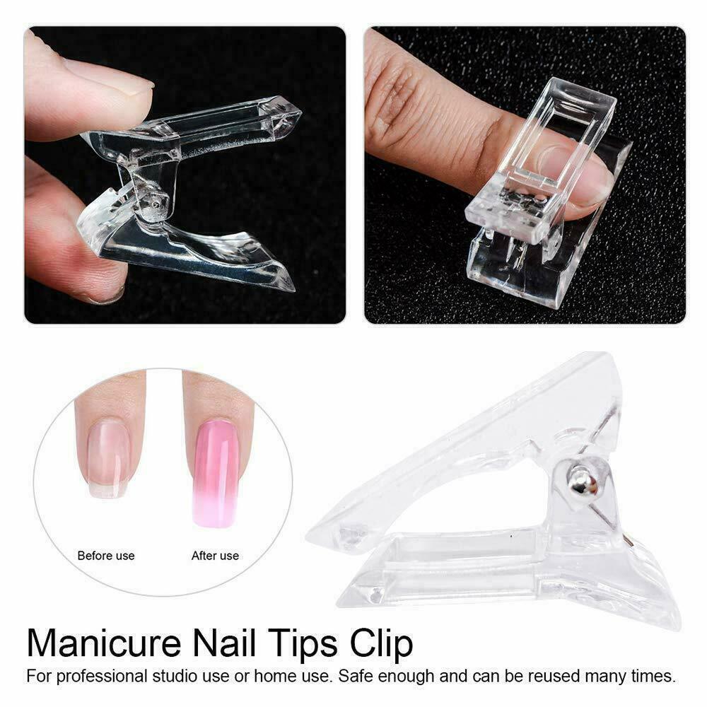 Manicure Nail Tip Clip x 5