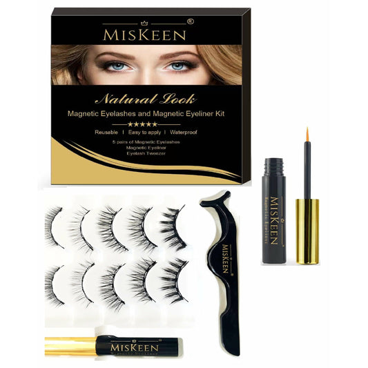 MISKEEN® MAGNETIC EYELASHES AND EYELINER KIT MISKEEN