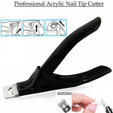 Acrylic Nail Clipper 3 Shapes Cutter (Pink Colour)