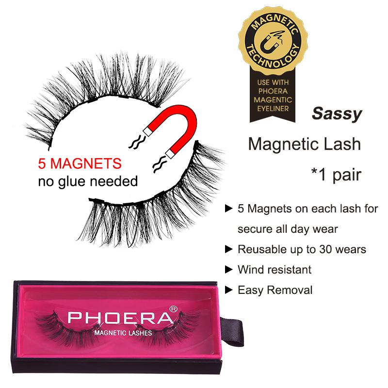 PHOERA® Magnetic Liner Eyelashes 5 Magnet Lashes