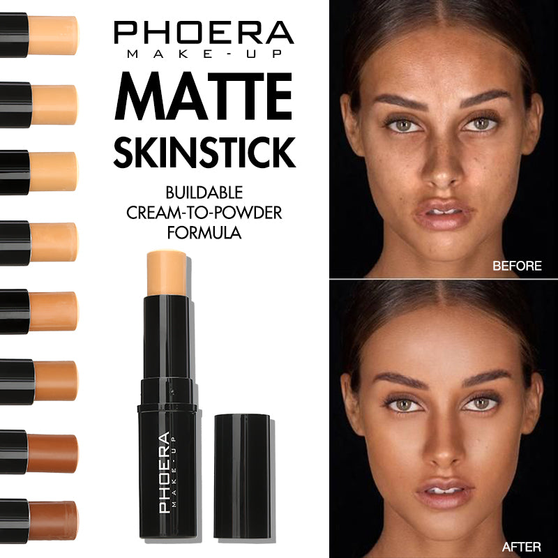 Phoera Concealer and Contour Matte Makeup Stick - UK – PHOERA® COSMETICS UK